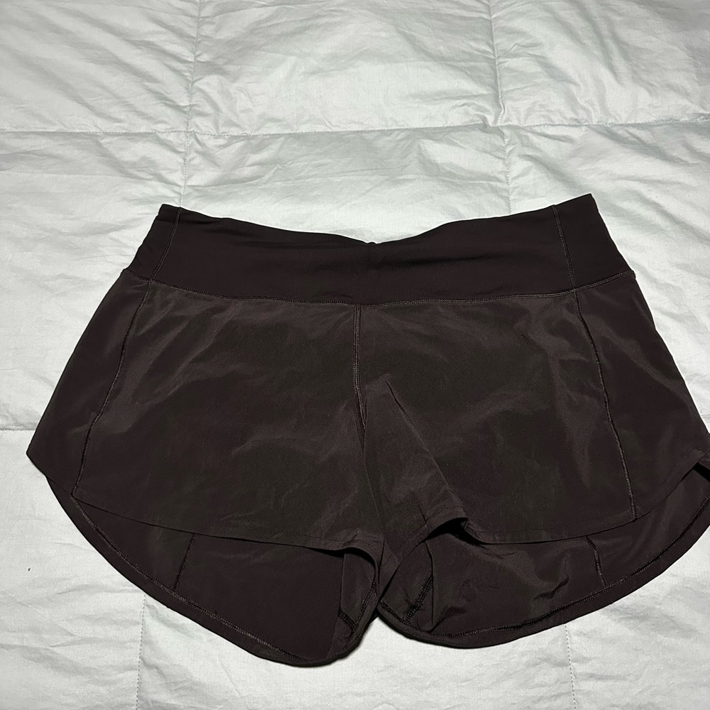 lululemon speed up mid rise 4” shorts